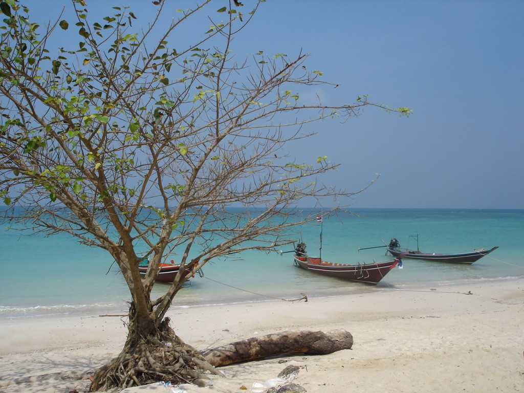 Strand i Thailand